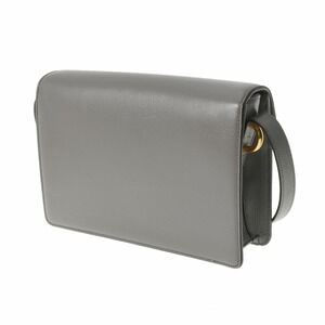 Gucci Gray Marmont Shoulder Bag Leather GG